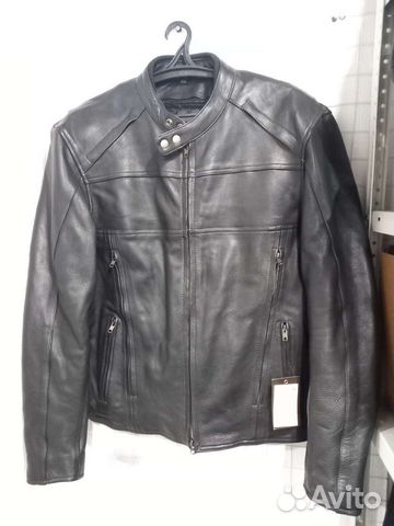 Кожаная мотокуртка