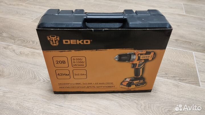 Шуруповерт Deko dkcd20FU-Li