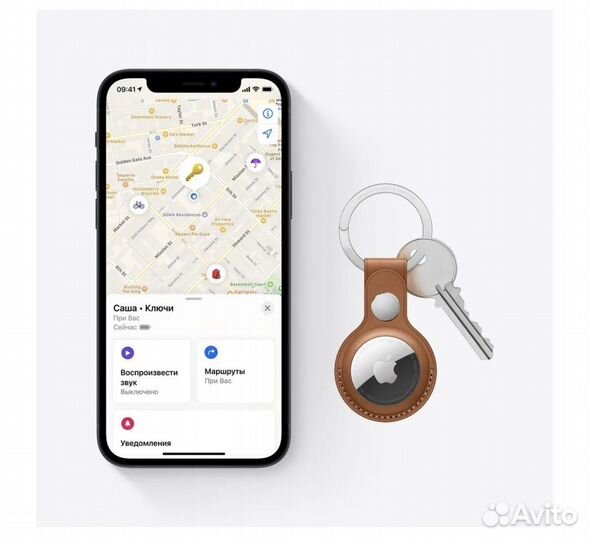 Новые Apple AirTag Bluetooth-метка трекер
