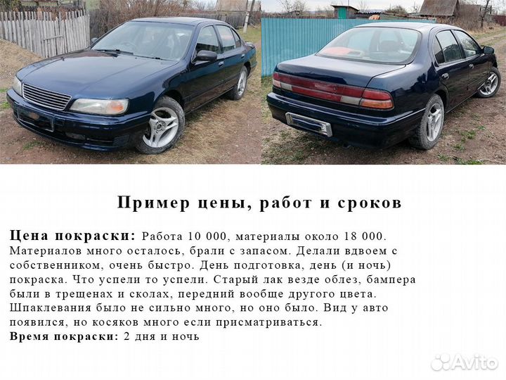 Бюджетная покраска авто