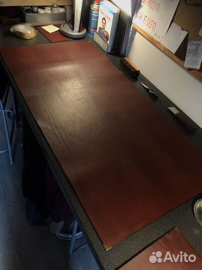 Бювар (коврик из натуральной кожи на рабочий стол)