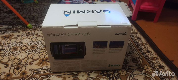Эхолот garmin echomap chirp 72 sv