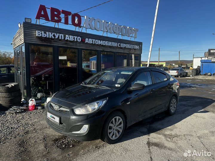 Hyundai Solaris 1.4 AT, 2011, 130 366 км