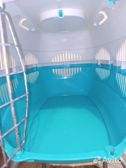 Переноска для кошек пластиковая