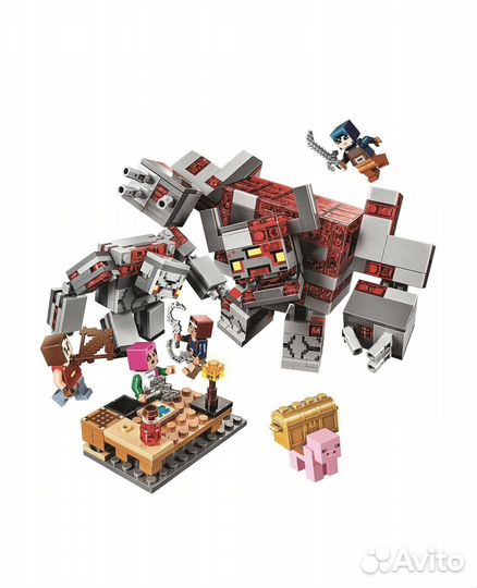 Lego minecraft 21164 битва за красную пыль
