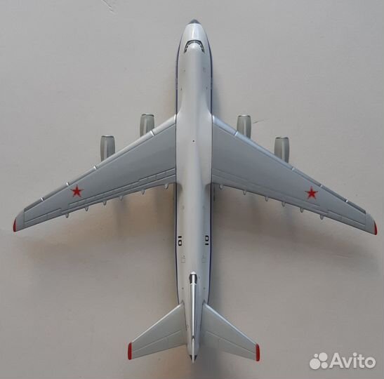 Модель самолета ан-124 ввс СССР 1:500