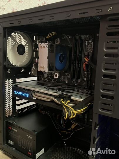 Игровой пк/i5 4670K/RX580