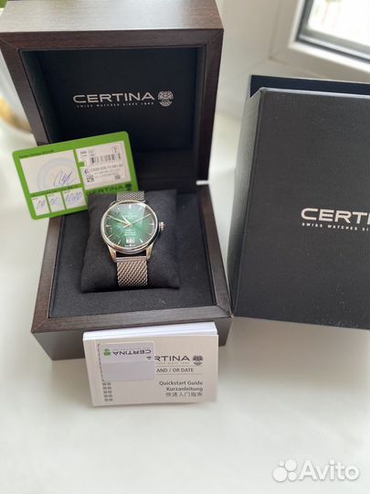 Часы Certina DS-1 Big Date Powermatic 80