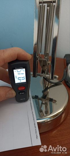 Толщиномер лако- красочного покрытия