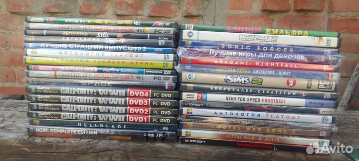 DVD диски игры на пк