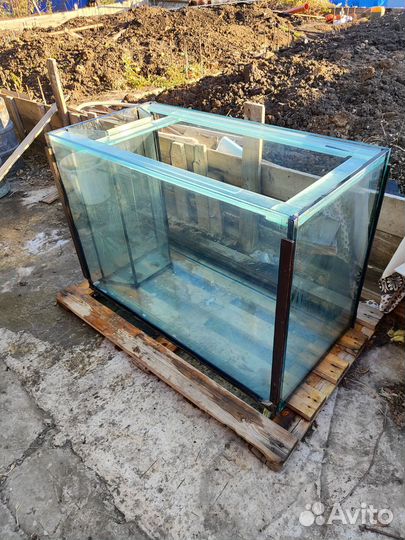 Аквариум 300литров из бронированного стекла 15 мм