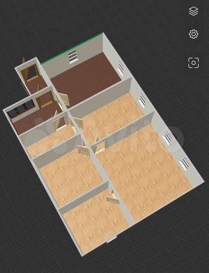 Дом 120 м² на участке 14 сот.