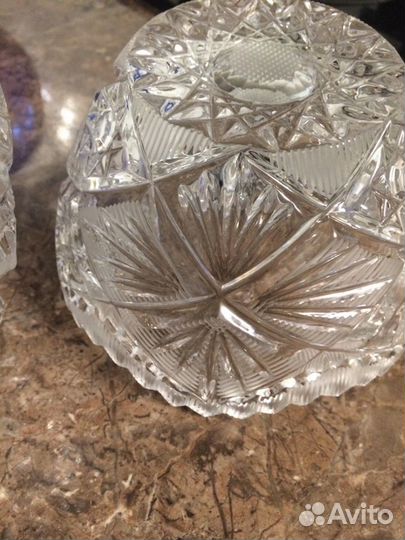 Хрустальные вазочки