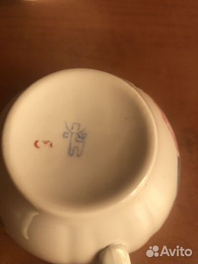 Сервиз чайный фарфор СССР