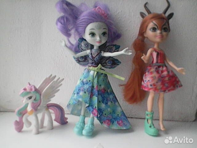 Куклы энчантималс пакетом