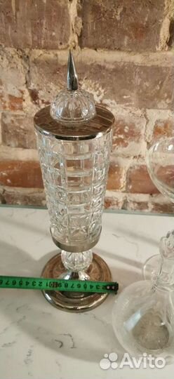 Ваза, кубок, хрусталь