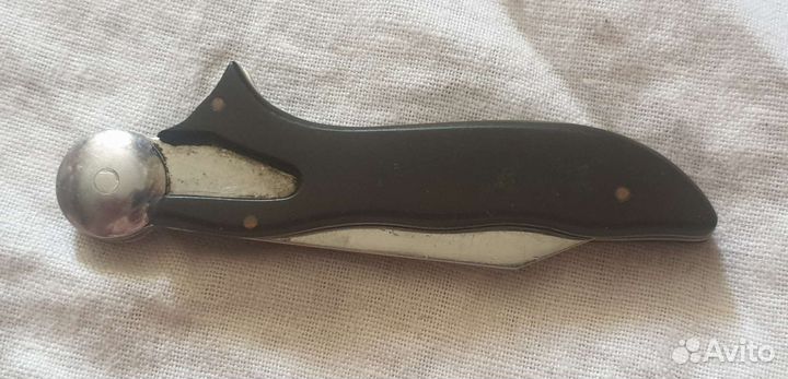 Ножики складные из ссср,чёрный 50ые, туфля,лисица