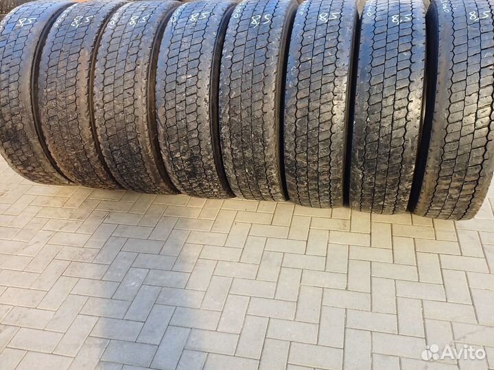 Грузовые шины б/у 295/80 R22.5 кама NR202