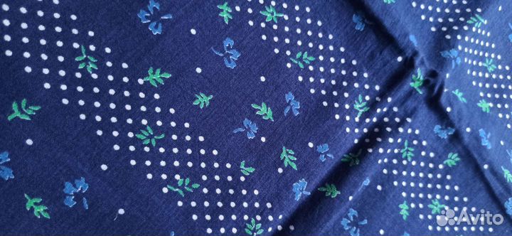 Отрезы ткани хлопок СССР