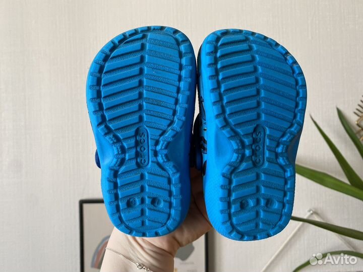 Crocs сабо c7 утепленные