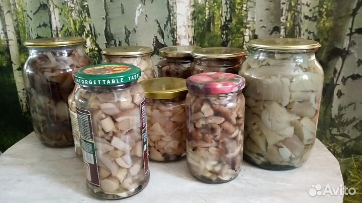 Грибы Маринованные