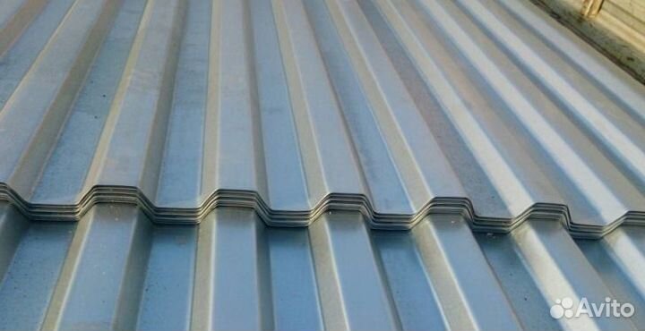 Оцинкованный профнастил С21 6х1,05м