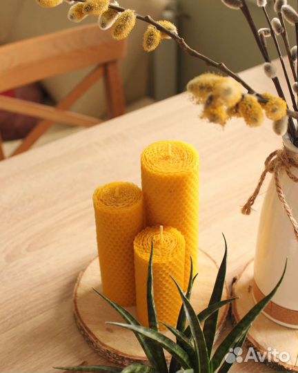 Свечи из вощины