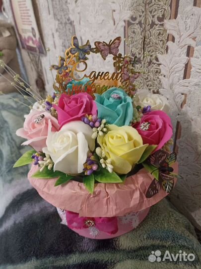 Букет из мыльных роз на все случаи жизни