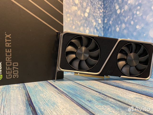 Rtx 3070 founders edition купить в Новоивановском | Электроника | Авито