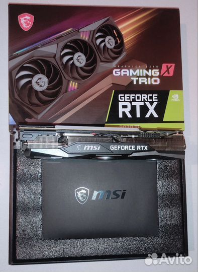 Msi GeForce Rtx 3070ti Gaming X Trio 8gb 256bit