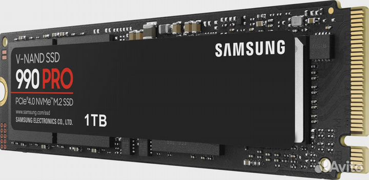 SSD, Samsung, 990 PRO MZ-V9P1T0BW, PCi, M.2, 1 000GB, New