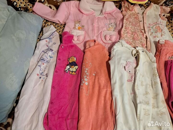 Вещи пакетом для девочки 80 104 размер