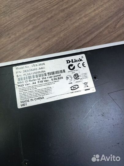 Коммутатор D-link DES-3526