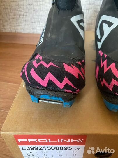 Лыжные ботинки salomon prolink