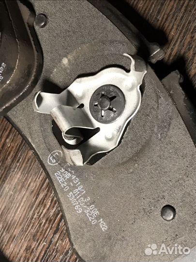 Тормозные колодки audi