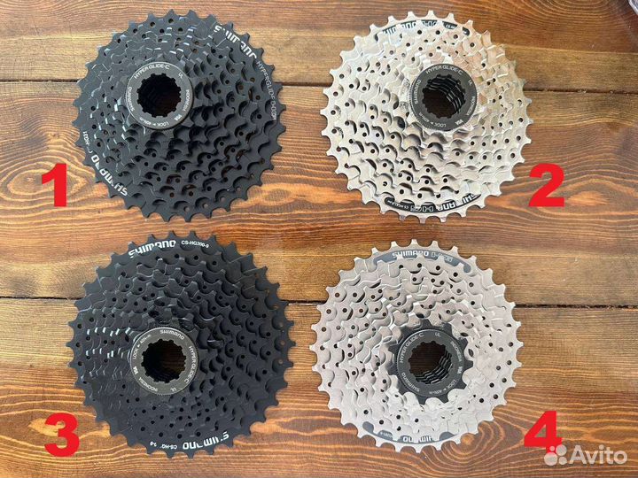 Кассета shimano 8-9ск (Новые)