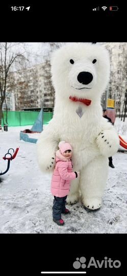 Поздравление Белого Мишки