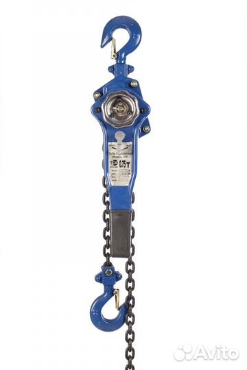 Таль ручная рычажная трр-тршср 0,75т, 6м (тип HSH)
