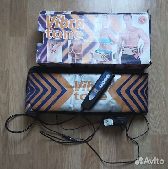Массажный пояс для похудения vibra tone