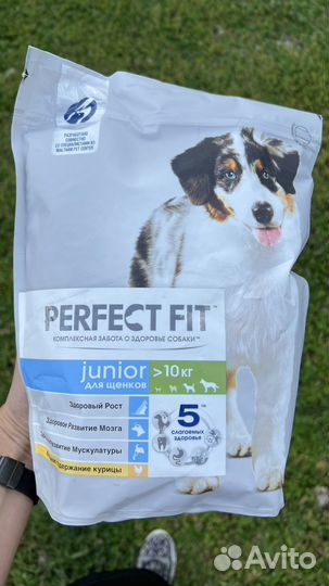 Корм для Perfect Fit junior для щенков