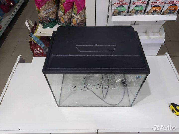 Аквариум 40л с крышкой