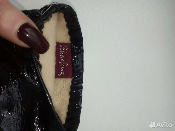 Перчатки женские кожа