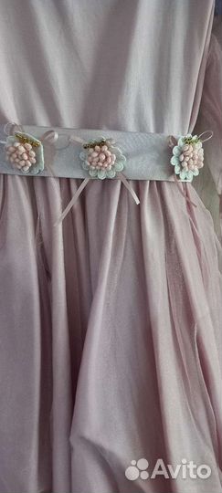 Платье нарядное для девочки фатин
