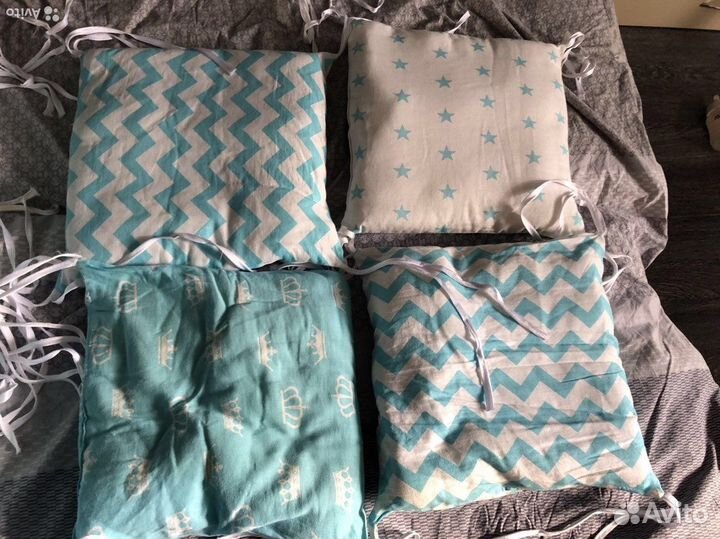 Бортики в кроватку