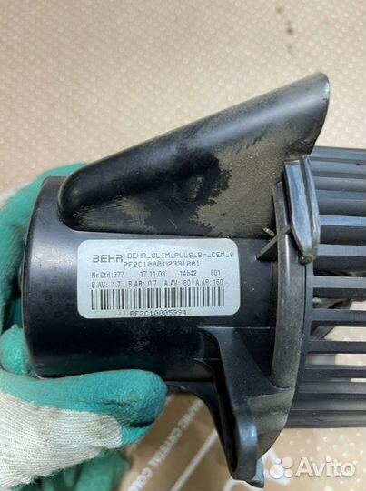 Моторчик печки citroen c4