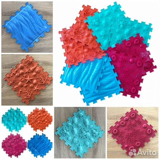 Массажные коврики орто пазл (Микс Море)