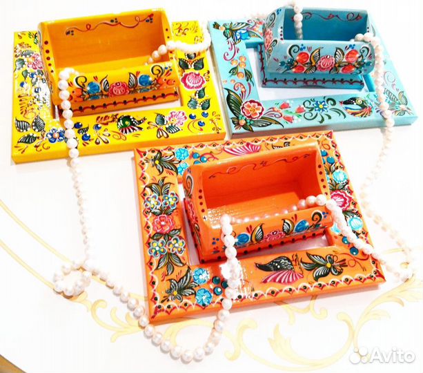 Фоторамка и шкатулка для мелочей или визитница