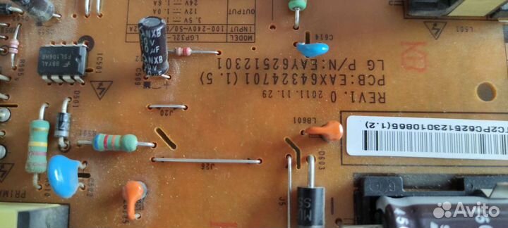 Плата питания телевизора LG LGP32L-12P