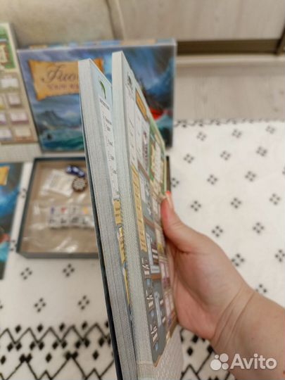 Настольная игра Флот Улов кубов + набор блокнотов