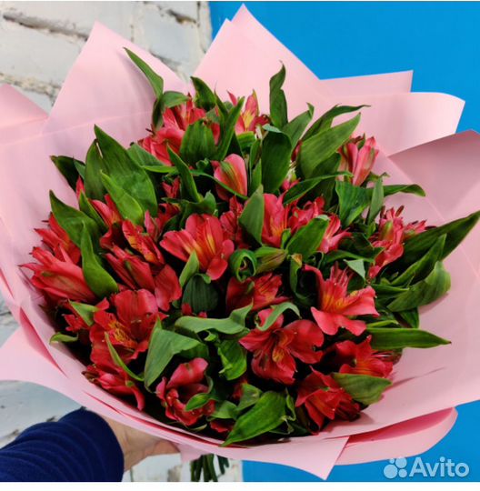 Живые Цветы, букеты,розы, альстромерии